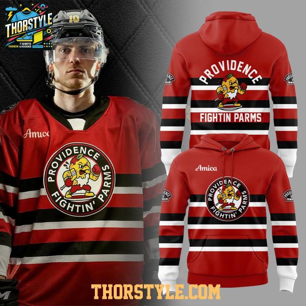 Providence Bruins x Fightin’ Parms Strike Back 2026 Hoodie T-Shirt