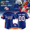 Puerto Rico World Baseball Classic 2026 Celebrating Personalized Jersey