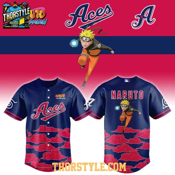 Reno Aces Naruro Shippuden Night 2026 Personalized Baseball Jersey