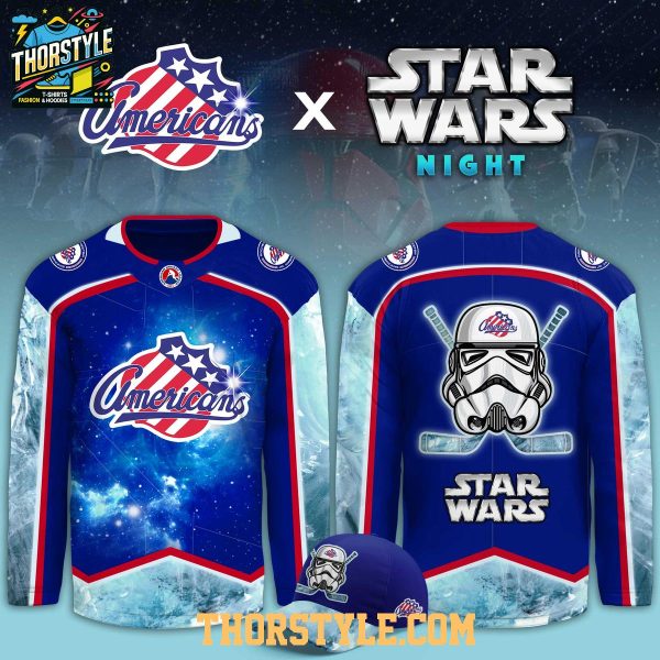 Rochester Americans Star Wars Night Game 2026 Personalized Hockey Jersey