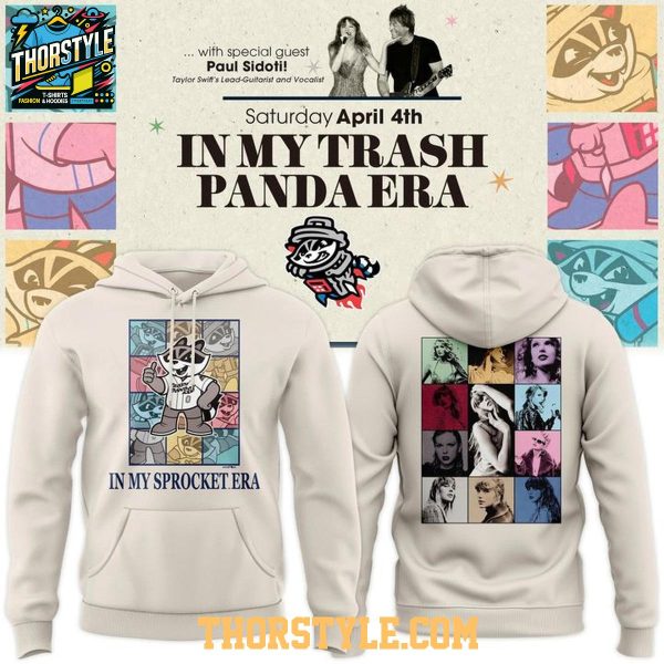 Rocket City Trash Panda x Taylor Swift 2026 Sprocket Era Hoodie T-Shirt