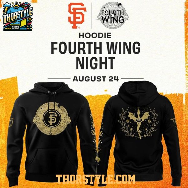 San Francisco Giants 2026 Fourth Wing Night Hoodie Shirts