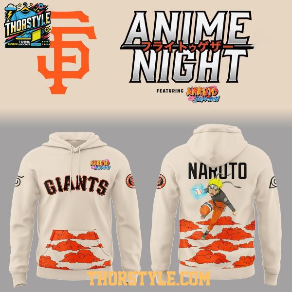 San Francisco Giants x Naruto Shippuden Night 2026 Hoodie T-Shirt
