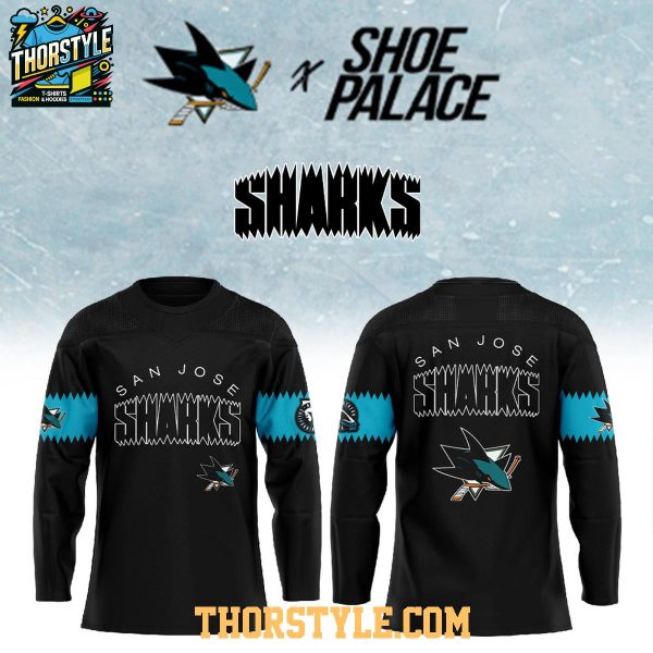 San Jose Sharks x Shoe Palace 2026 Our Latest Personalized Hockey Jersey
