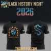 Seattle Kraken Black Hockey History Night 2026 Common Thread Hoodie Shirts