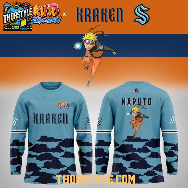 Seattle Kraken Naruro Shippuden Night 2026 Hockey Jersey