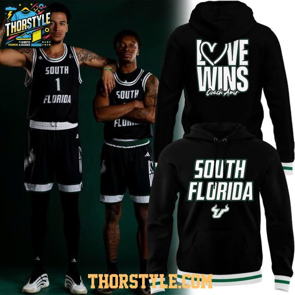 South Florida Bulls Coach Amir Love Wins 2026 Hoodie T-Shirt