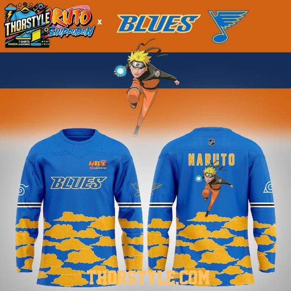 St. Louis Blues Naruro Shippuden Night 2026 Hockey Jersey