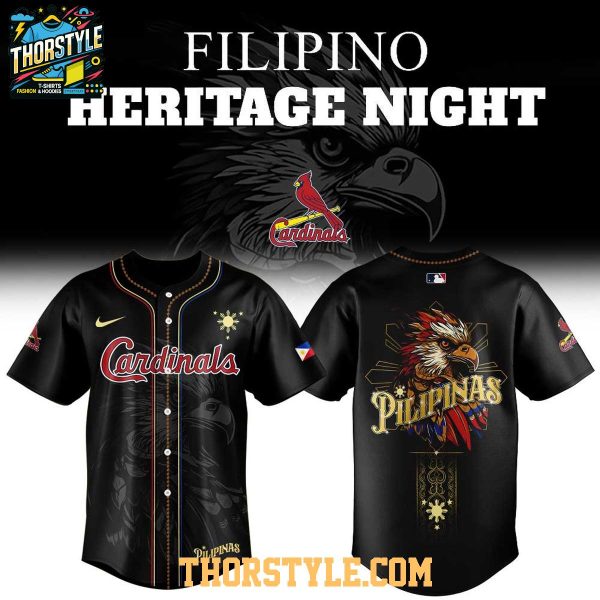 St. Louis Cardinals Filipino American Heritage 2026 Night Baseball Jersey