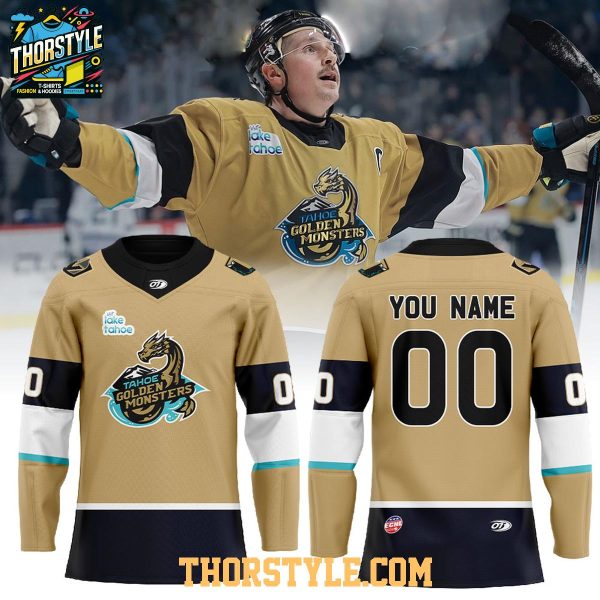 Tahoe Knight Monsters Golden Auction Weekend 2026 Personalized Hockey Jersey