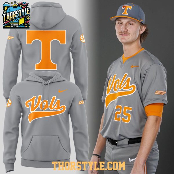 Tennessee Volunteers Smokey Grey 2026 Throwback Night Hoodie T-Shirt