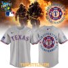Texas Rangers Firefighter Appreciation And Tribute Night 2026 Baseball Jersey