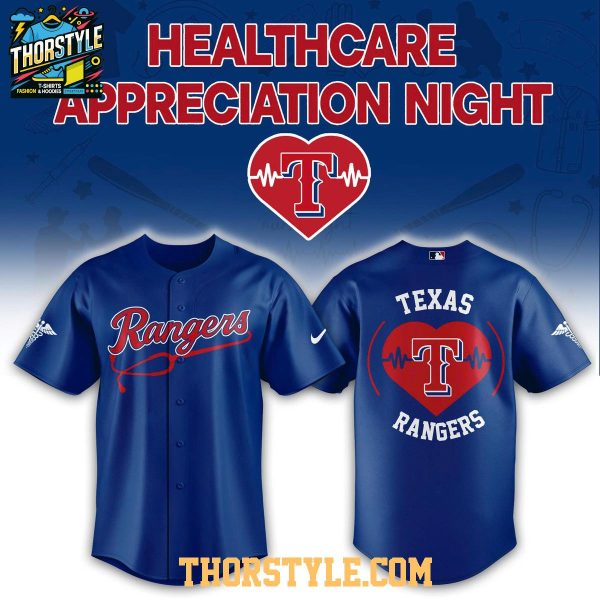 Texas Rangers x Healthcare Appreciation Night 2026 Baseball Jersey