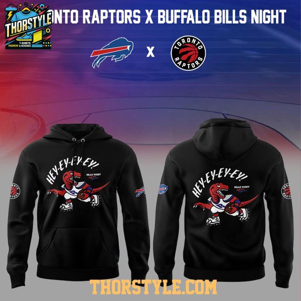 Toronto Raptors x Buffalo Bills 2026 Night Celebrate Hoodie T-Shirt