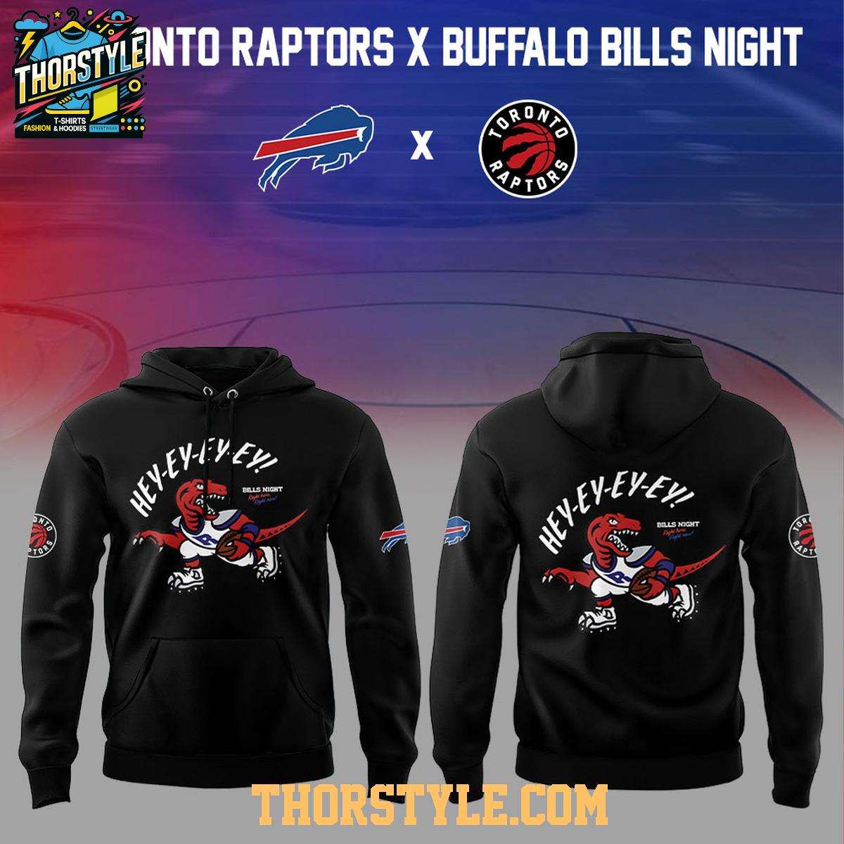 Toronto Raptors x Buffalo Bills 2026 Night Celebrate Hoodie T-Shirt Toronto Raptors x Buffalo Bills 2026 Night Celebrate Hoodie T-Shirt