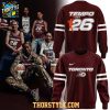 Toronto Tempo WNBA 2026 Tempo Bordeaux Uniform Hoode T Shirt
