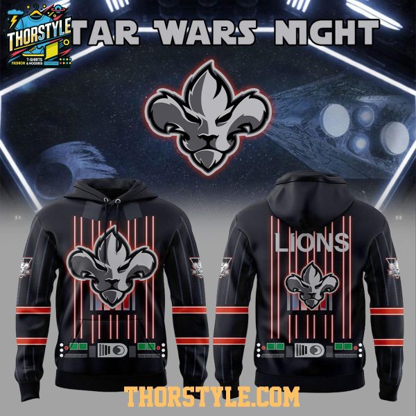 Trois-Rivieres Lions Star Wars Night 2026 Darth Vader Suit Hoodie T-Shirt