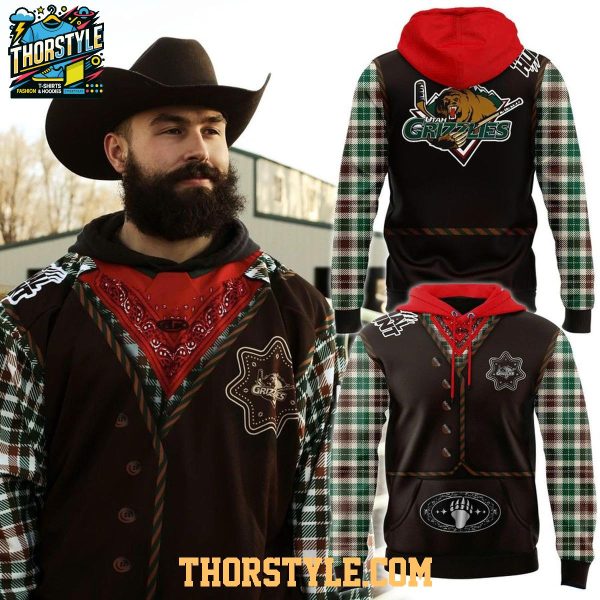 Utah Grizzlies Wild West Night 2026 Celebrate Game Hoodie T-Shirt