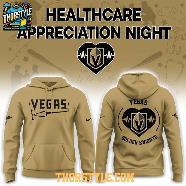 Vegas Golden Knights Healthcare Appreciation x NHL 2026 Night Hoodie T-Shirt