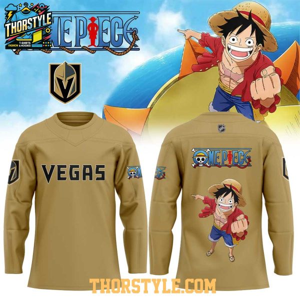 Vegas Golden Knights One Piece Into The Grand Line 2026 Hockey Jersey