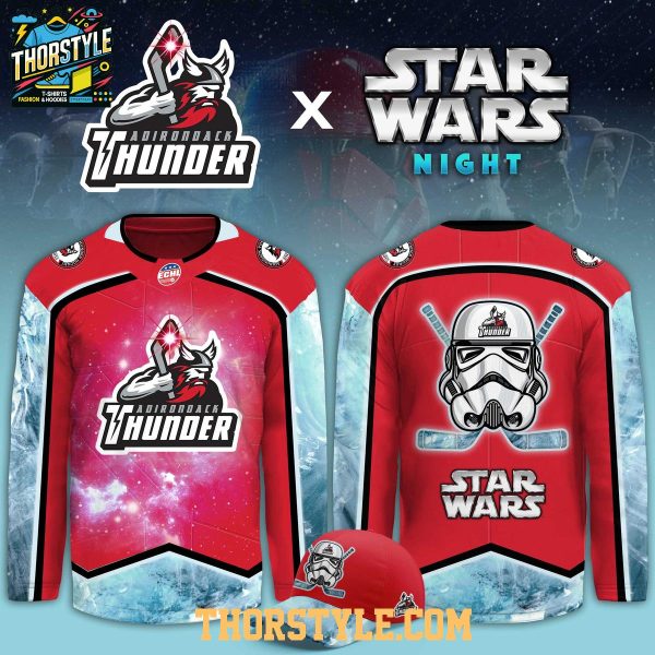 Adirondack Thunder Star Wars Night 2026 Stormtrooper Hockey Jersey
