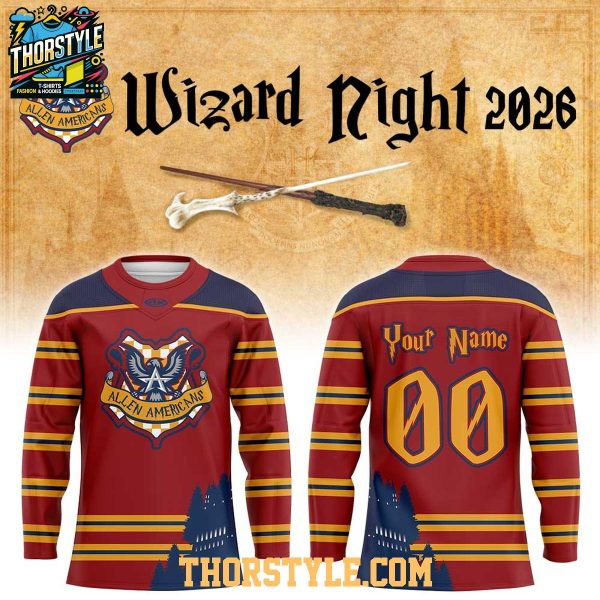 Allen Americans x Magic Night 2026 Personalized Hockey Jersey