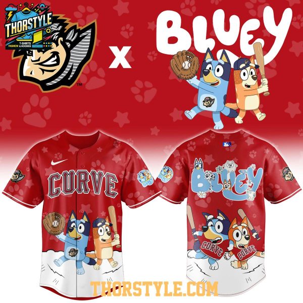 Altoona Curve Bluey Night 2026 Minor League Game Baseball Jersey