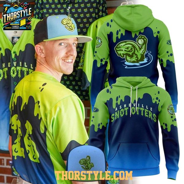 Asheville Tourists x Asheville Snot Otters 2026 Night Hoodie T-Shirt