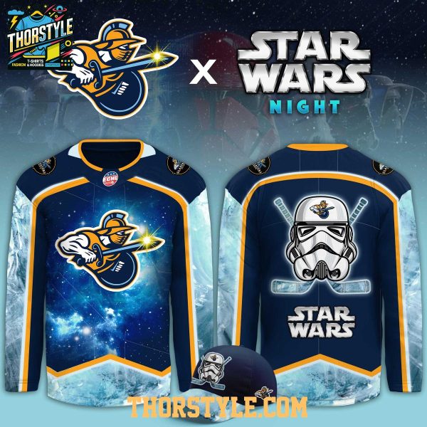 Atlanta Gladiators Star Wars Night 2026 Stormtrooper Hockey Jersey