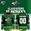 Atlanta Gladiators x St. Patrick's Day 2026 Personalized Hockey Jersey