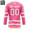 Bloomington Bison Pink In The Rink 2026 Personalized Hockey Jersey