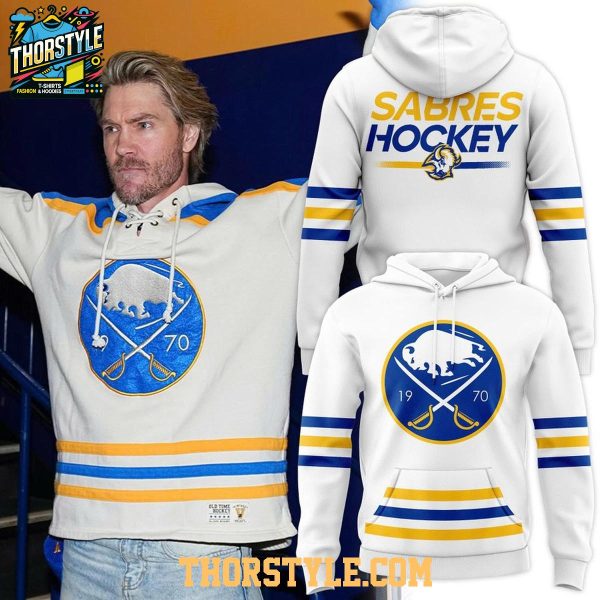 Buffalo Sabres x Chad Michael Murray 2026 All White Hoodie T-Shirt