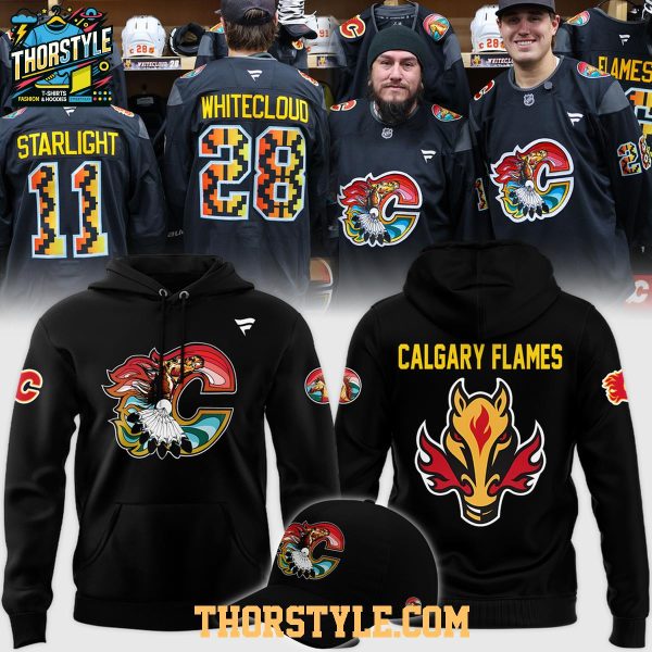 Calgary Flames Indigenous 2026 People Heritage Night Hoodie T-Shirt