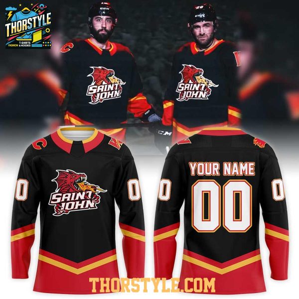Calgary Wranglers 25th Anniversary 2026 Personalized Hockey Jersey