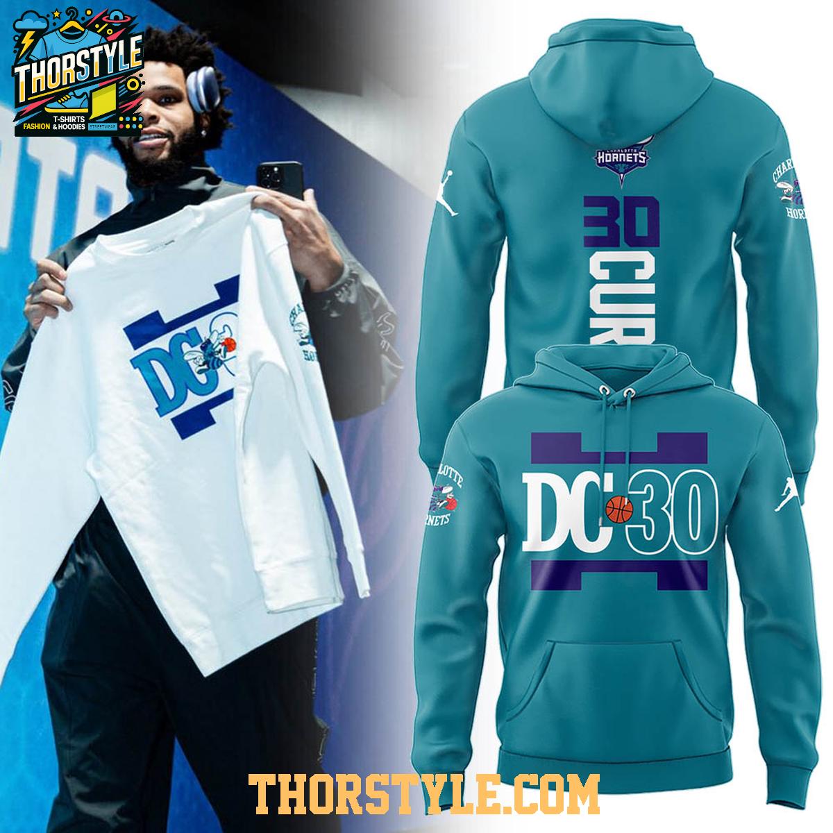 Charlotte Hornets x Dell Curry Tribute DC30 Night 2026 Hoodie T-Shirt Charlotte Hornets x Dell Curry Tribute DC30 Night 2026 Hoodie T-Shirt