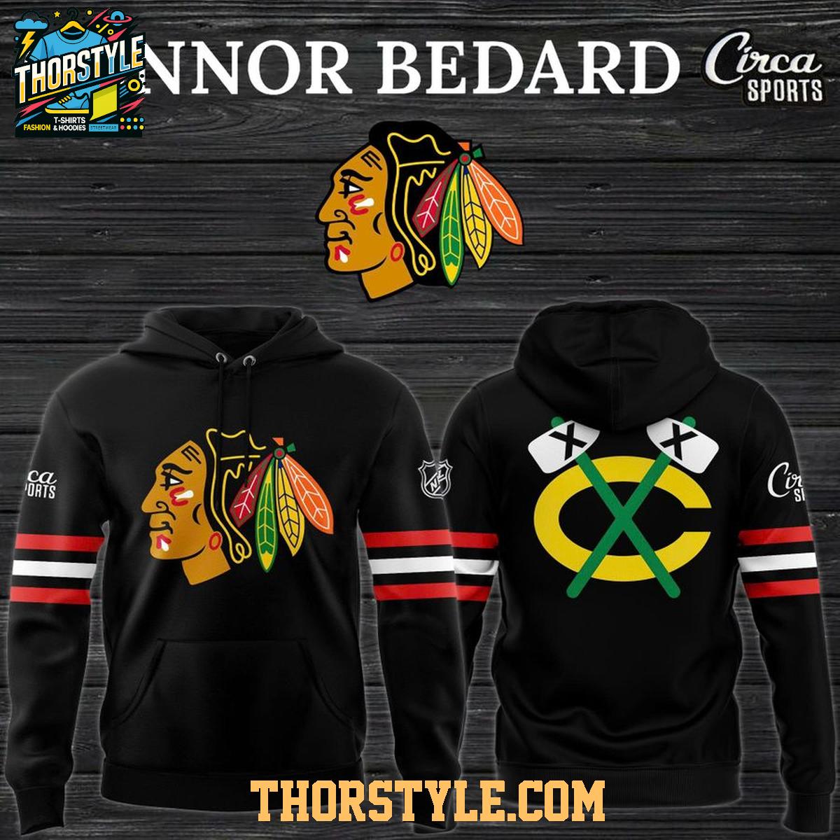 Chicago Blackhawks x Connor Bedard Night 2026 Hoodie T-Shirt Chicago Blackhawks x Connor Bedard Night 2026 Hoodie T-Shirt