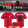 Cincinnati Reds 2026 New Uniform All Red Personalized Baseball Jersey