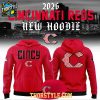 Cincinnati Reds New Uniform All Red 2026 Hoodie T Shirt Striped Version
