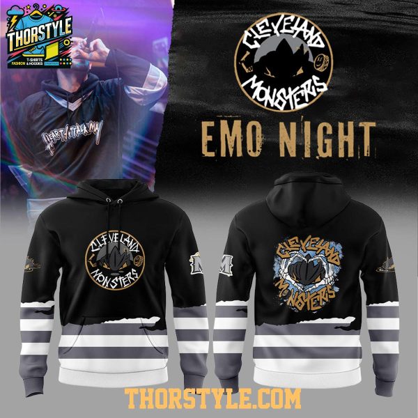 Cleveland Monsters Emo Night 2026 Celebrate Hoodie T-Shirt