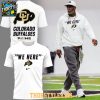 Colorado Buffaloes We Here 2026 New Season All White Hoodie Shirts