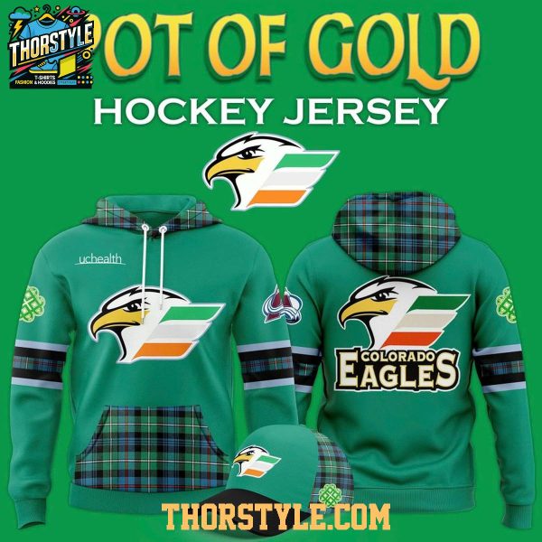 Colorado Eagles 2026 Pot Of Gold Hockey Night Hoodie Shirts