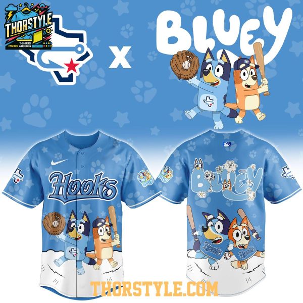 Corpus Christi Hooks Bluey Night 2026 Minor League Game Baseball Jersey