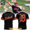 Detroit Tigers 2026 Alternate Black Game Day Hoodie T Shirt