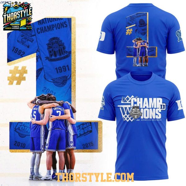 Duke Blue Devils 2026 ACC Men’s Basketball Tournament Champions Hoodie Unisex