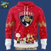 Florida Panthers x Peanuts Night 2026 Theme Game Red Hoodie Shirts