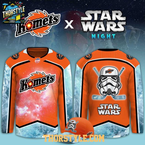 Fort Wayne Komets Star Wars Night 2026 Stormtrooper Hockey Jersey