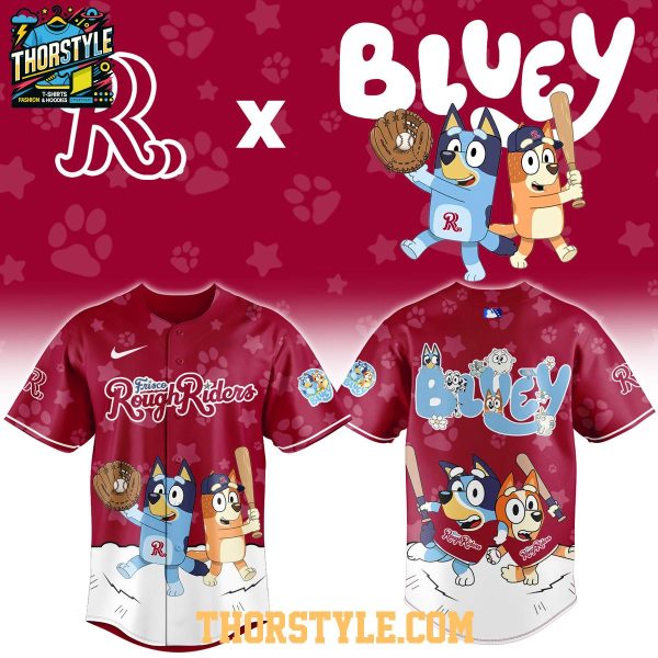 Frisco RoughRiders Bluey Night Game 2026 Minor Baseball Jersey