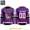 Grand Rapids Griffins Purple Community Night 2026 Personalized Hockey Jersey