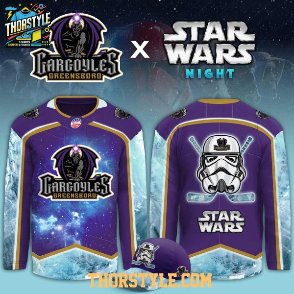 Greensboro Gargoyles Star Wars Night 2026 Celebration Hockey Jersey