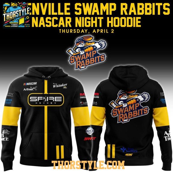 Greenville Swamp Rabbits 2026 Racing Night Hoodie T-Shirt